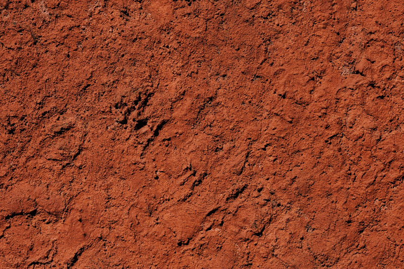 Red Clay Closeup